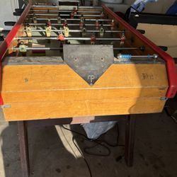 Vintage Foosball Table For Sale 