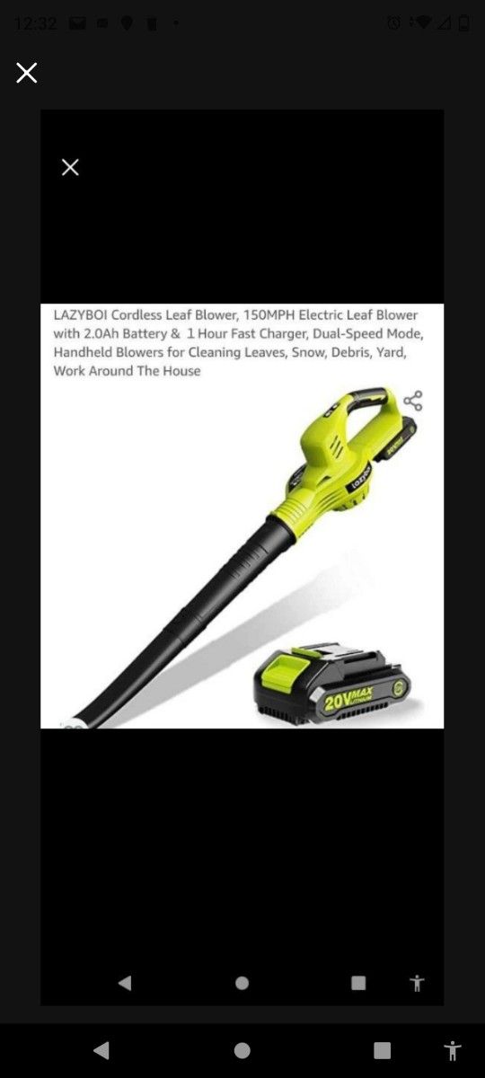 Leaf Blower