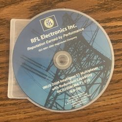 RFL Electronics Inc. iMUX 2000 Intelligent T1 Multiplexer CD