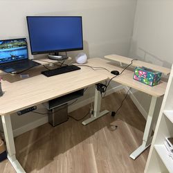 Standing L Shape Desk