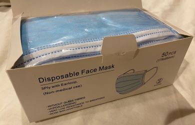 3ply mask protection - $0.50 a pc