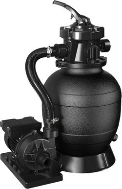 Sand filter pump 16 inch with 1 hp