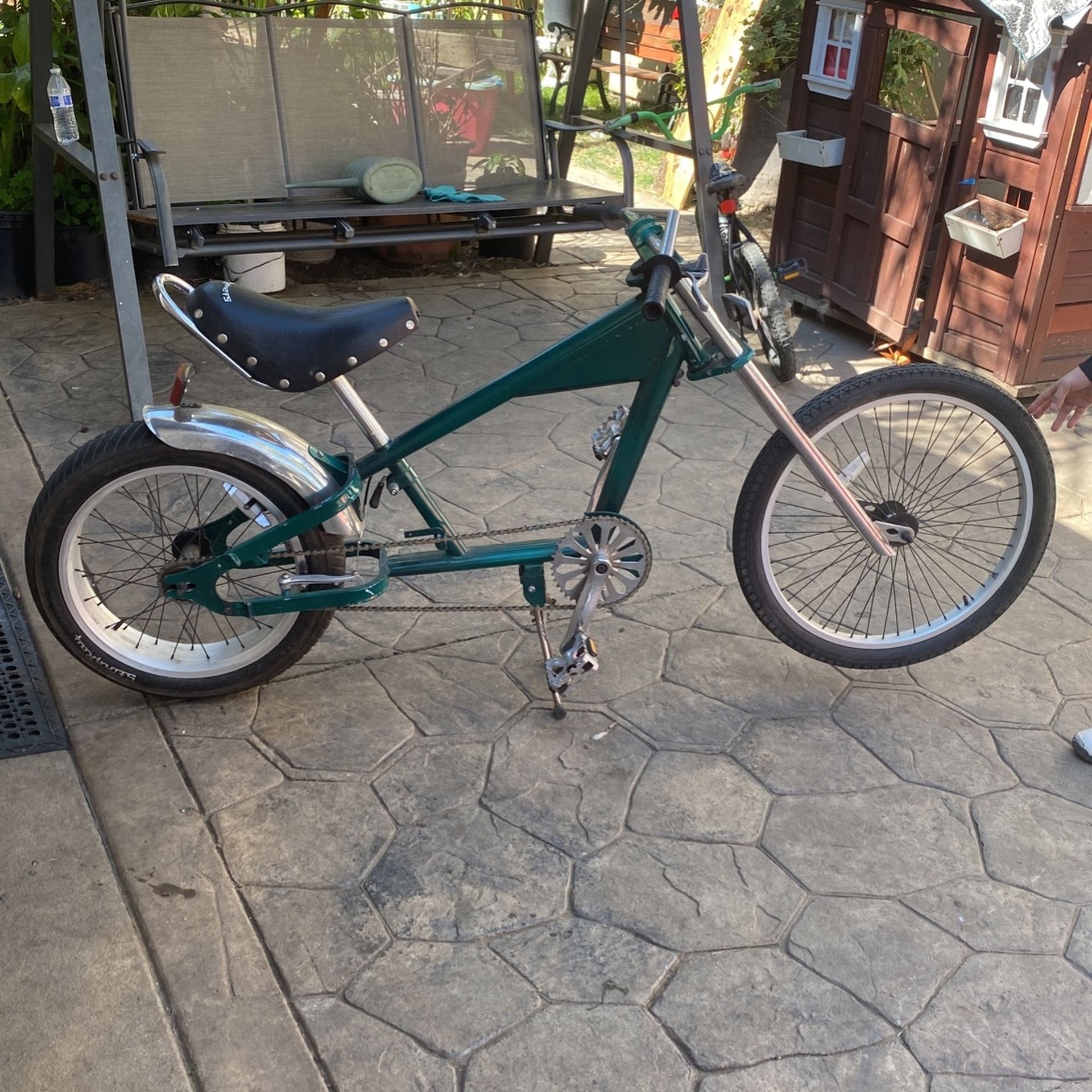 Schwinn Orange County Chopper: StingRay Bike Green