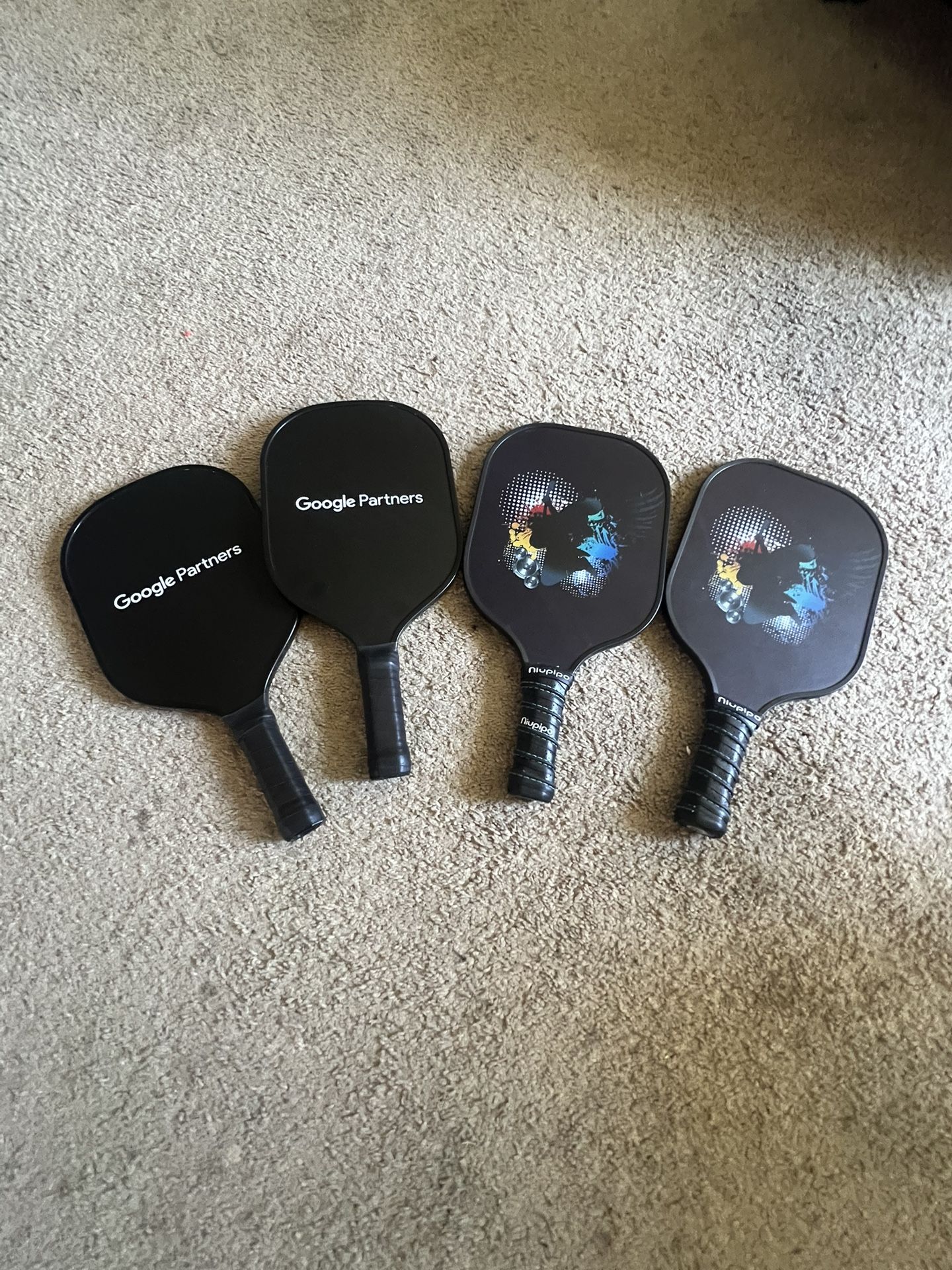 2 Pairs Of Pickleball Paddles All For For $50