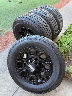 Ford f250 wheels and tires 275/65/20