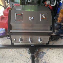 Bbq Grill Swing And Grill System. It Mounts On A Hitch, Best One Around! 