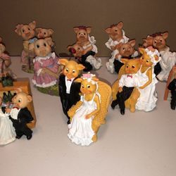 Pig Figurines 