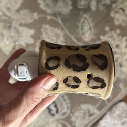 Tiger Print Wax Warmer Night Light