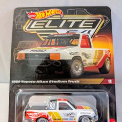 Hot Wheels Elite 64 1989 Toyota Hilux Stadium Truck Mattel Creations