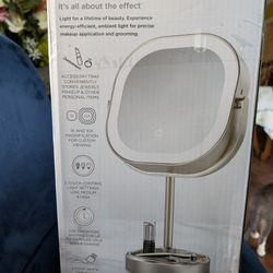 Conair LED Double-Sided 1x/10x Vanity Mirror