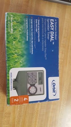 Orbit 4 station Irrigation Timer open box