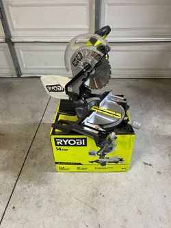 RYOBI 14 Amp Corded 10 in. Compound Miter Saw with LED Cutline Indicator