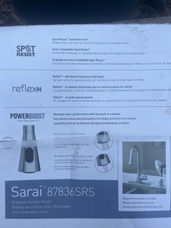 Moen Sarai Kitchen Faucet 