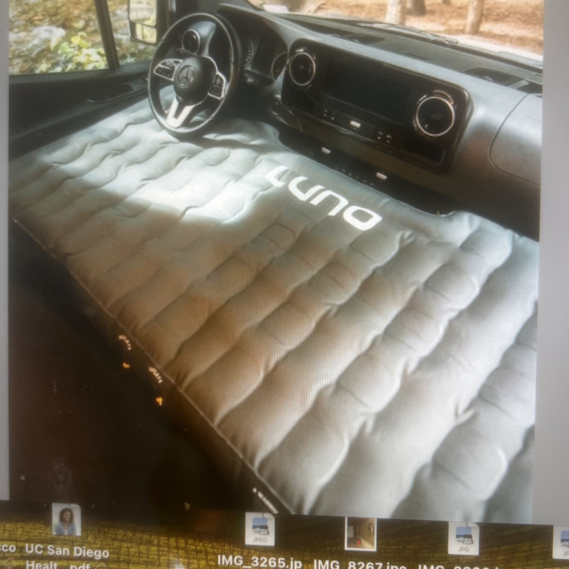 Luno Camping Air Mattress Promaster Van