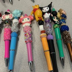 Small Beaded Pens 