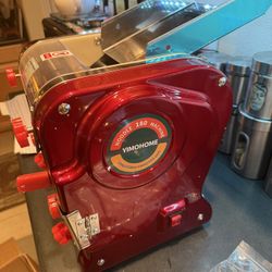 YIMOHOME 180 Electric Noodle & Pasta Maker – Commercial Grade – Red (New open Box)
