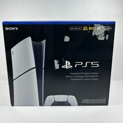 New Sony PlayStation 5 Slim Digital Edition PS5 1TBConsoleGaming System CFI-2115