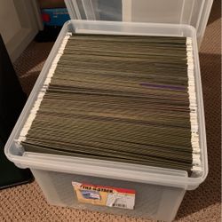 Hanging File Folders 