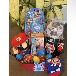 Mario Easter basket 🖤🐰