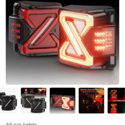 2007-2018 Jeep Wrangler JK JKU LED Tail Lights NEW!