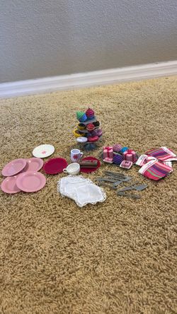 American Girl Doll Dessert Set