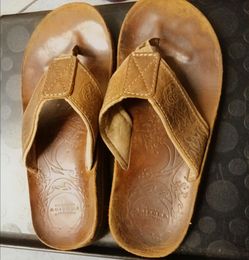 Arizona Leather Men's Flip Flop Sandals
