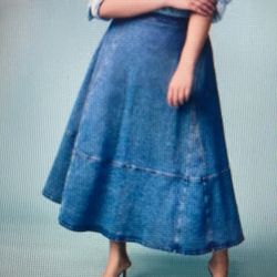 June + Vie Denim Skirt