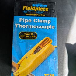 Fieldpiece TC24 Pipe Clamp Thermocouple - BRAND NEW