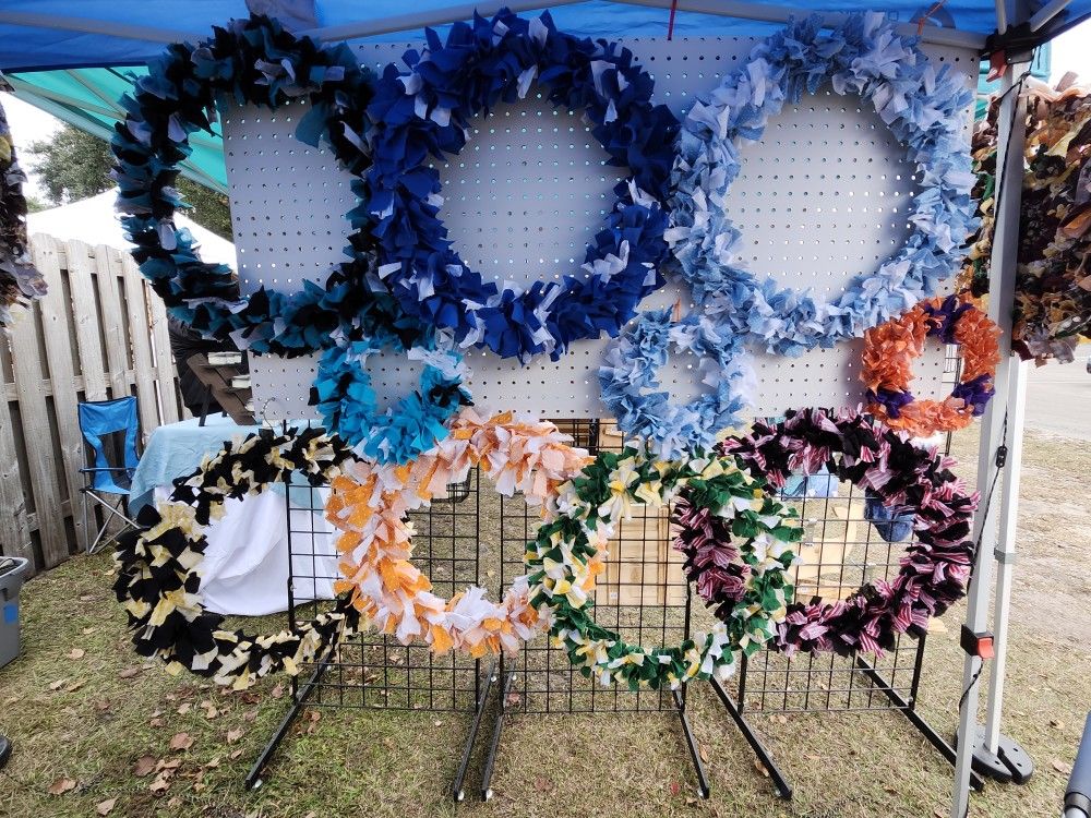 Sports Fan Wreaths