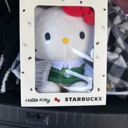 Hello Kitty X Starbucks Plush 