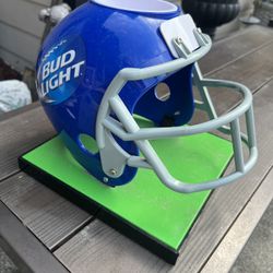 Budlight Football Helmet Decor 