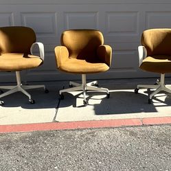 Vintage Mid Century Harter Office chairs Set of 6