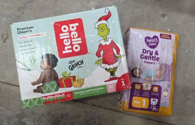 Diapers size 1