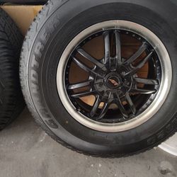 Rines 17x7 Con Ilantas Nuevas 
