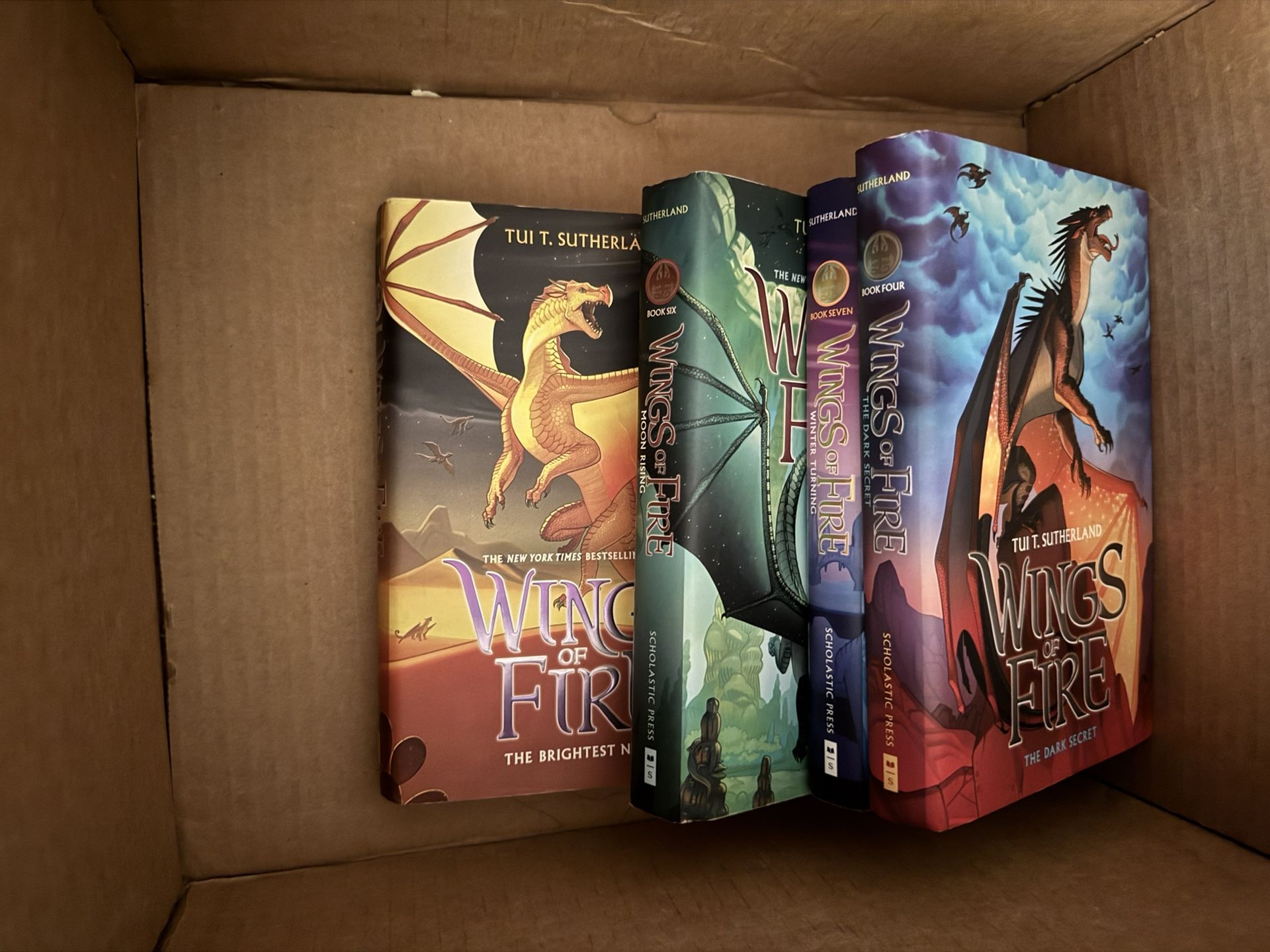 Wings of Fire Books 4-7