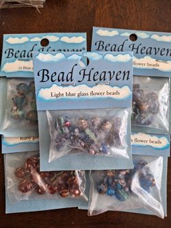 Glass Flower Beads Braclet Making