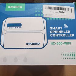 Smart Sprinkler Controller WiFi 6 Zones, INKBIRD IIC-600-WIFI Irrigation Controller