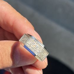 10K WHITE GOLD NATURAL DIAMONDS  ZISE 10