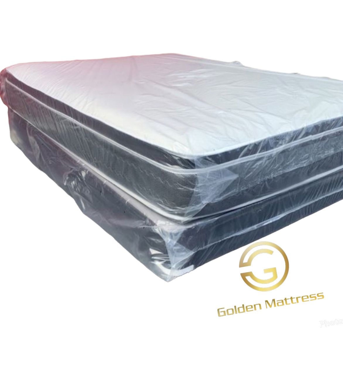 NEW Mattress Queen Size Pillowtop With Box Spring // Offer  Home & Garden