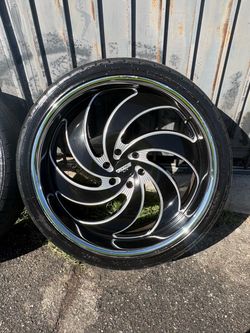 26” billet Chevy 6lug