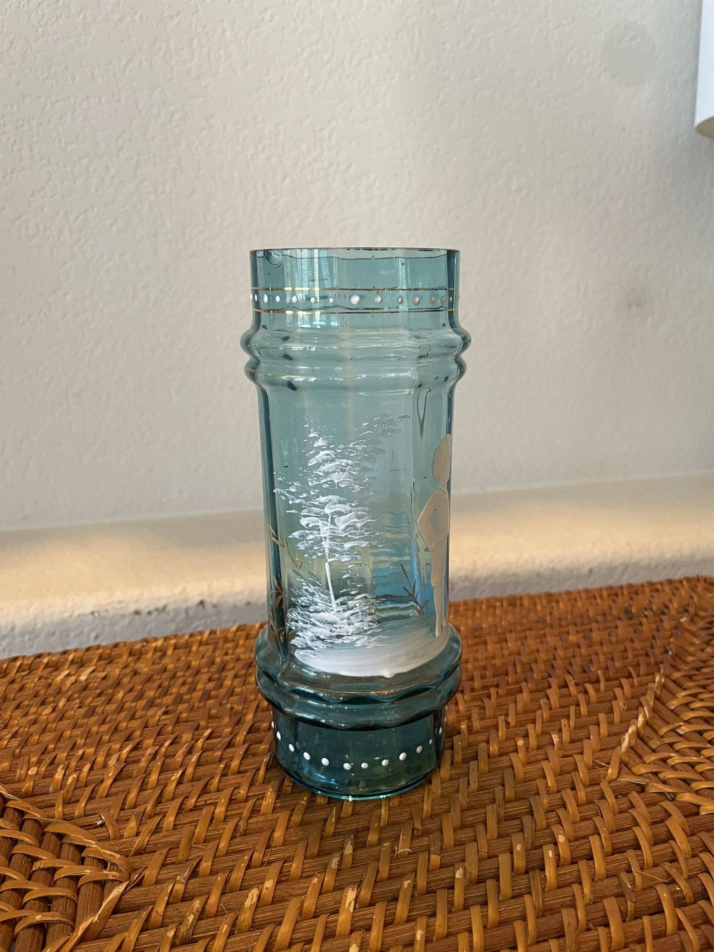 Victorian era Glass Vase