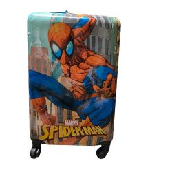 Marvel Spider-Man Kids Carry-On Suitcase with Spinner Wheels – Hard Shell