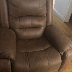 Leather Lazy Boy Recliner