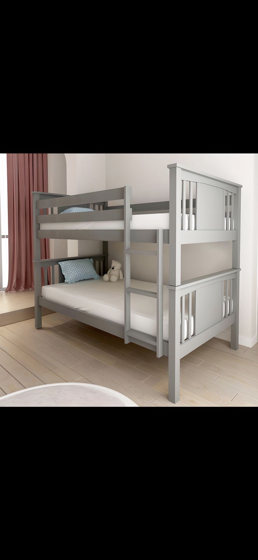 Bunk Bed Twin Not Including Mattres