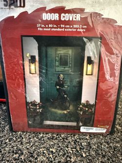 Door cover Halloween