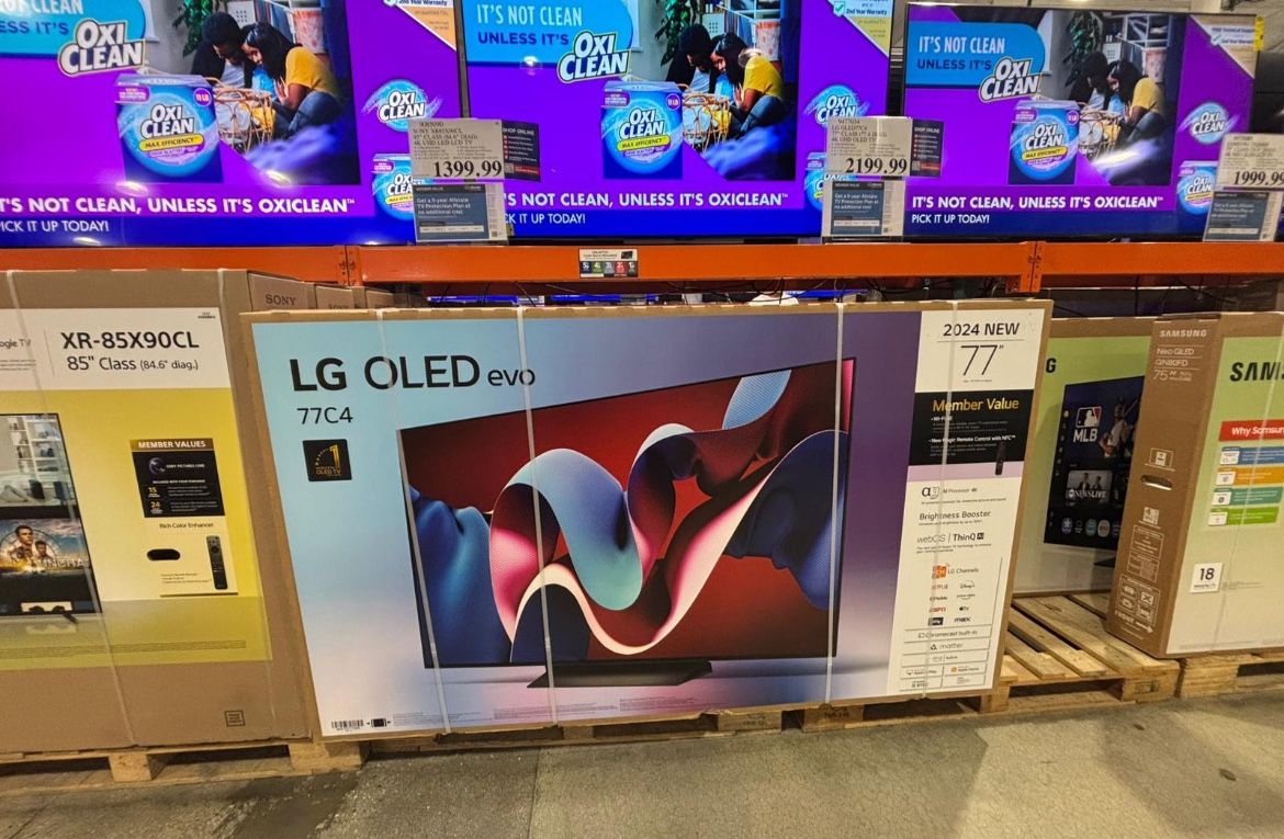 77C4 77” LG smart 4k oled hdr tv