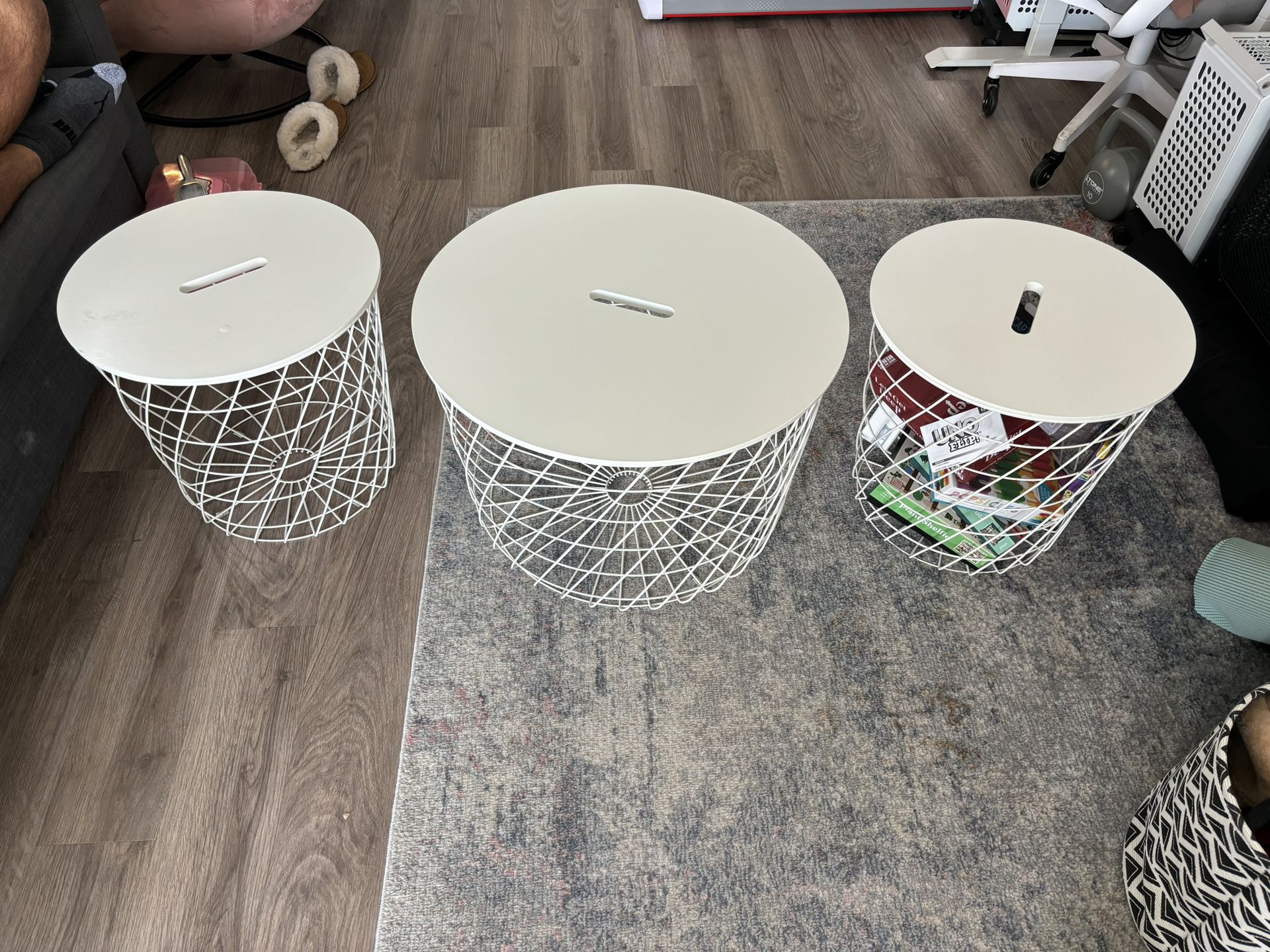 Storage Side And End Tables 