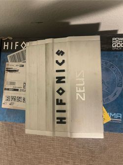Hifonics(Zeus) Amp 1200 watts