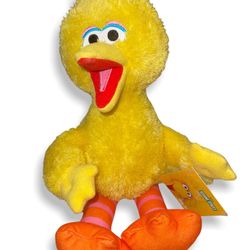 Big Bird Stuffed Plush Animal Sesame Street  Kohls Cares 14 inch 