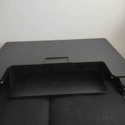 36.25 in. W Black Desk Converter

